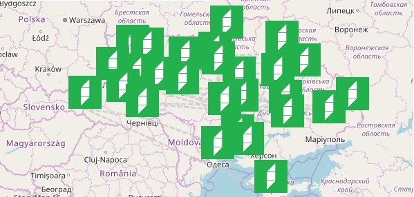 Prozorra географія України