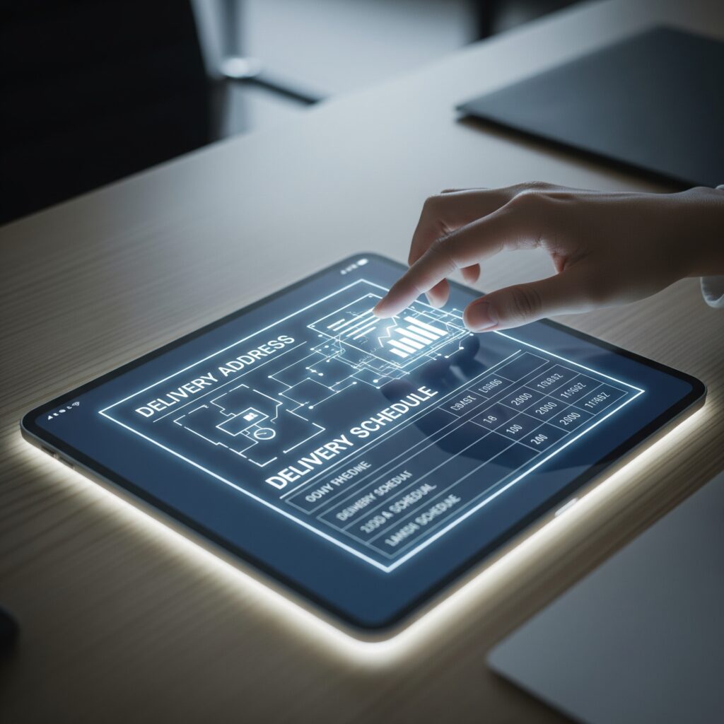 AI-аналіз для швидкого пошуку адреси та графіка доставки